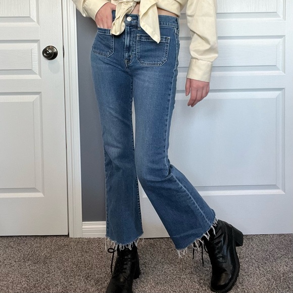 GAP Flared Denim Jeans - Picture 2 of 10